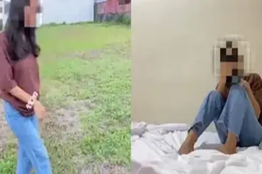 Gadis Komplek Cantik Pasrah Goyang Kasur Crot poster