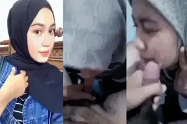 Hijaber Cantik Sepong Kontol Sampe Crot di Wajah poster