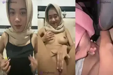 Ukhti Hijab Cantik Live Bersantai Kasur Ayang poster